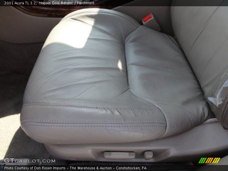Naples Gold Metallic / Parchment 2001 Acura TL 3.2