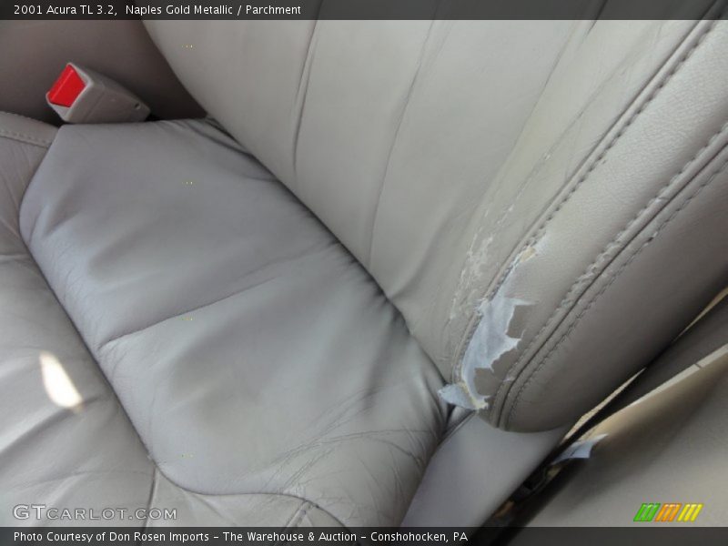 Naples Gold Metallic / Parchment 2001 Acura TL 3.2