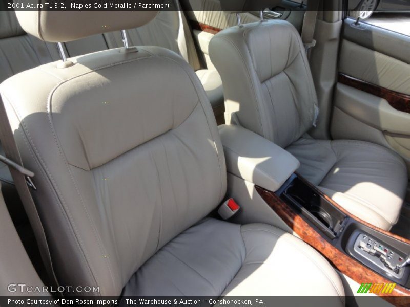 Naples Gold Metallic / Parchment 2001 Acura TL 3.2