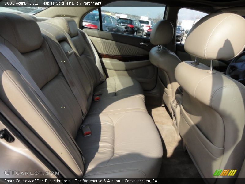 Naples Gold Metallic / Parchment 2001 Acura TL 3.2