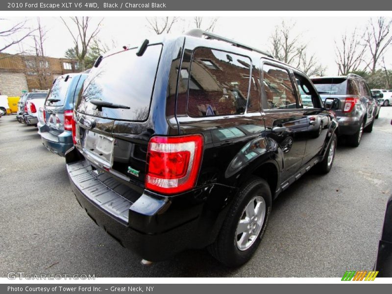 Black / Charcoal Black 2010 Ford Escape XLT V6 4WD