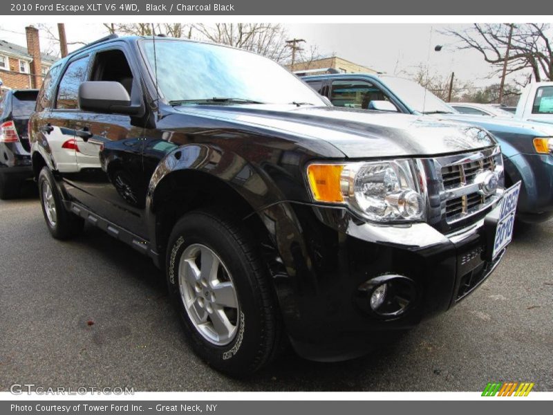 Black / Charcoal Black 2010 Ford Escape XLT V6 4WD