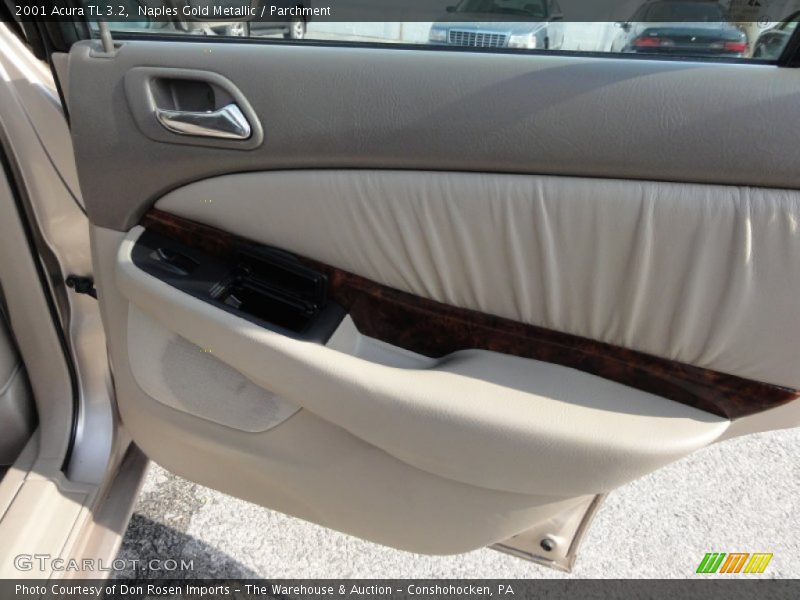 Naples Gold Metallic / Parchment 2001 Acura TL 3.2