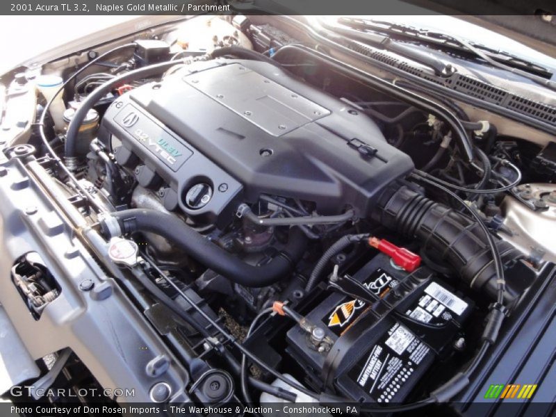 Naples Gold Metallic / Parchment 2001 Acura TL 3.2