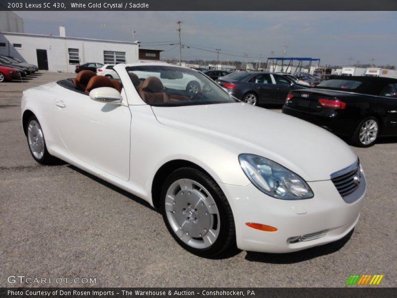 Front 3/4 View of 2003 SC 430