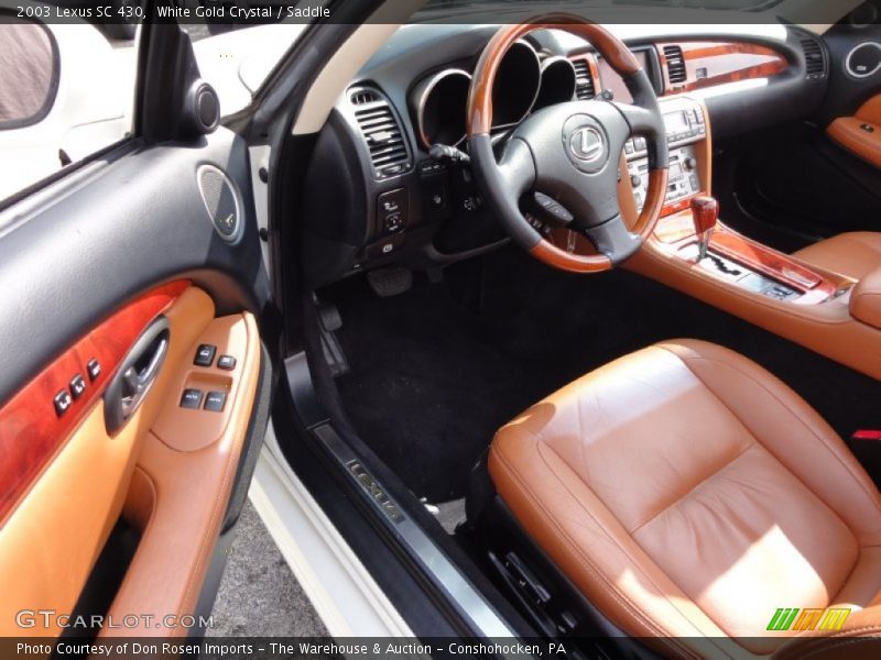  2003 SC 430 Saddle Interior
