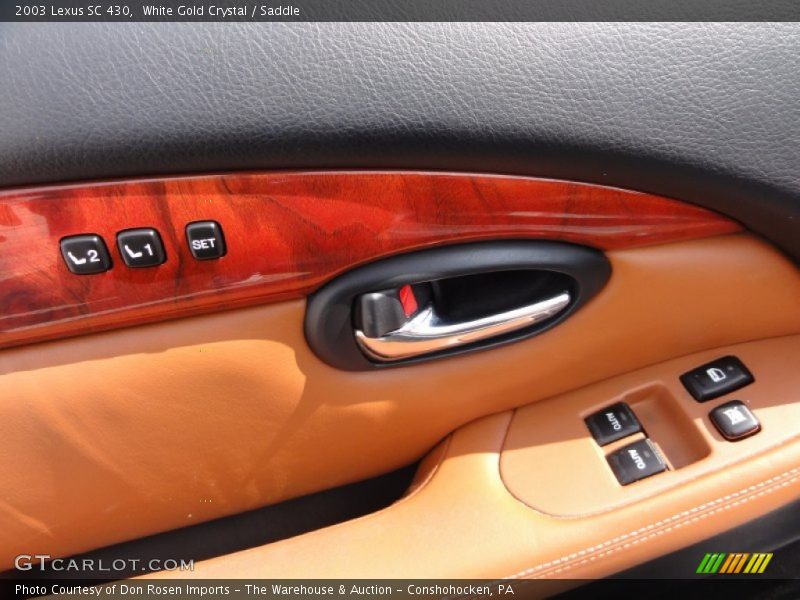 Controls of 2003 SC 430