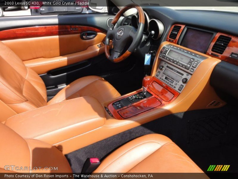  2003 SC 430 Saddle Interior
