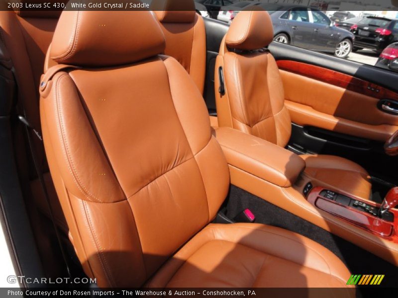  2003 SC 430 Saddle Interior