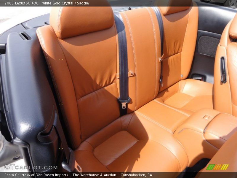 Rear Seat of 2003 SC 430