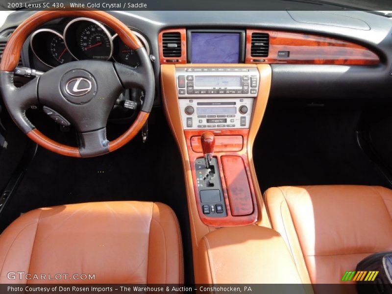 Dashboard of 2003 SC 430