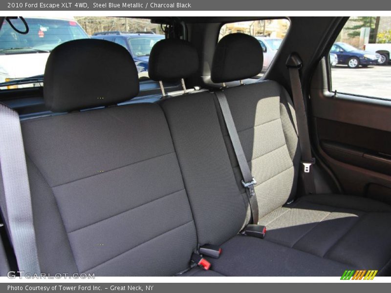 Steel Blue Metallic / Charcoal Black 2010 Ford Escape XLT 4WD