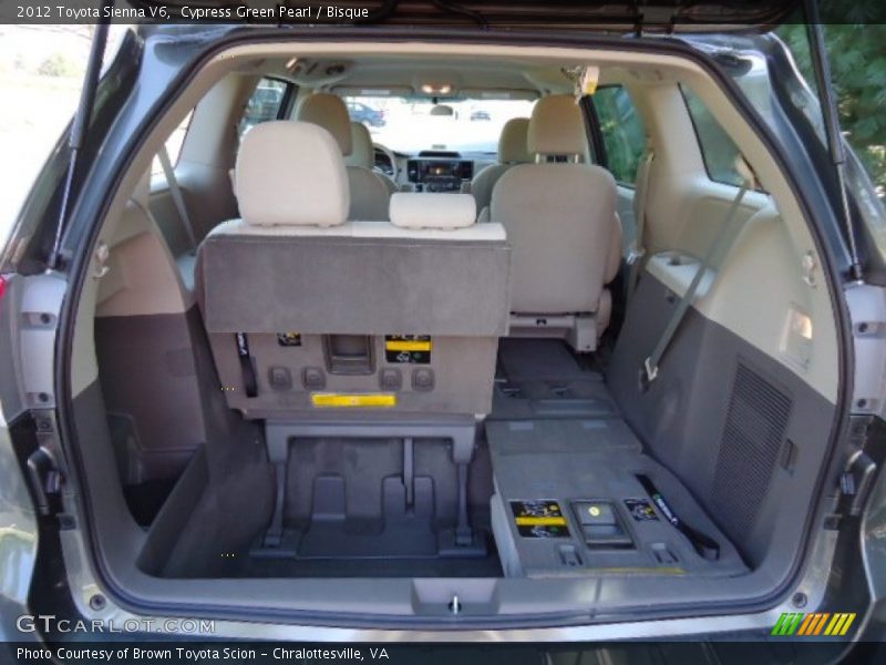 Cypress Green Pearl / Bisque 2012 Toyota Sienna V6