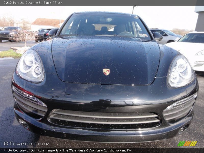 Black / Black 2012 Porsche Cayenne S