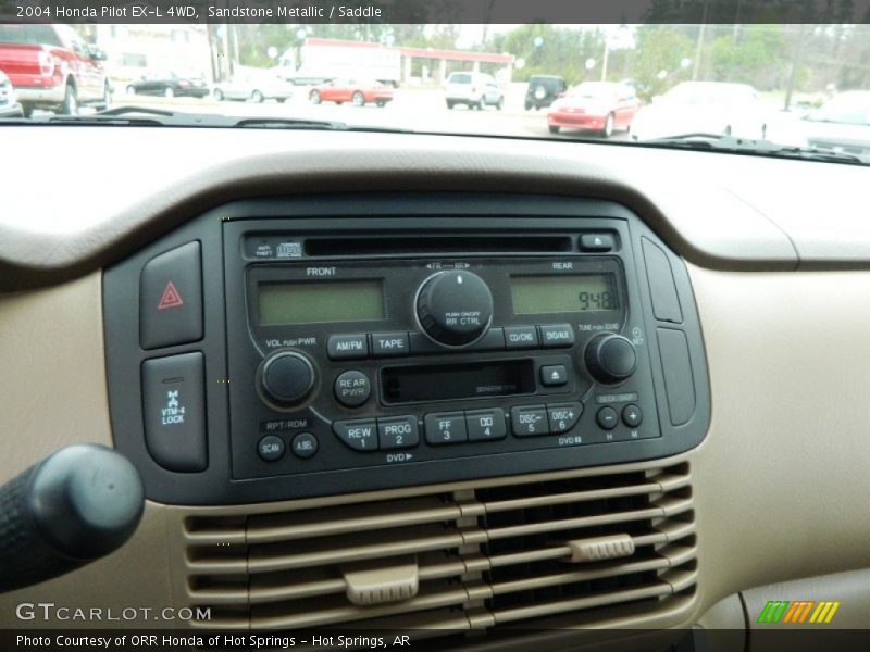 Sandstone Metallic / Saddle 2004 Honda Pilot EX-L 4WD