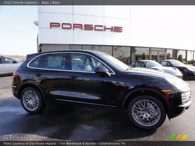  2012 Cayenne S Black