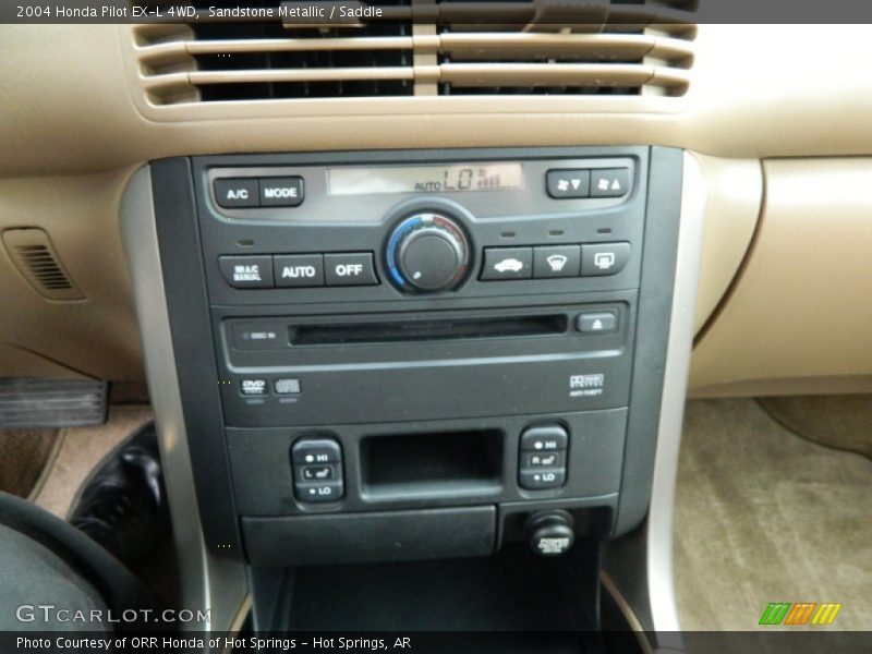 Sandstone Metallic / Saddle 2004 Honda Pilot EX-L 4WD