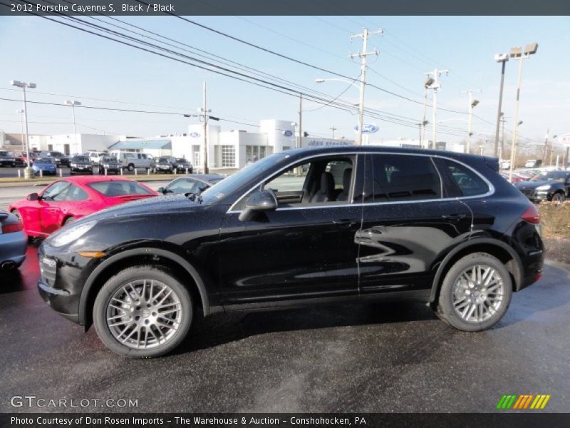  2012 Cayenne S Black