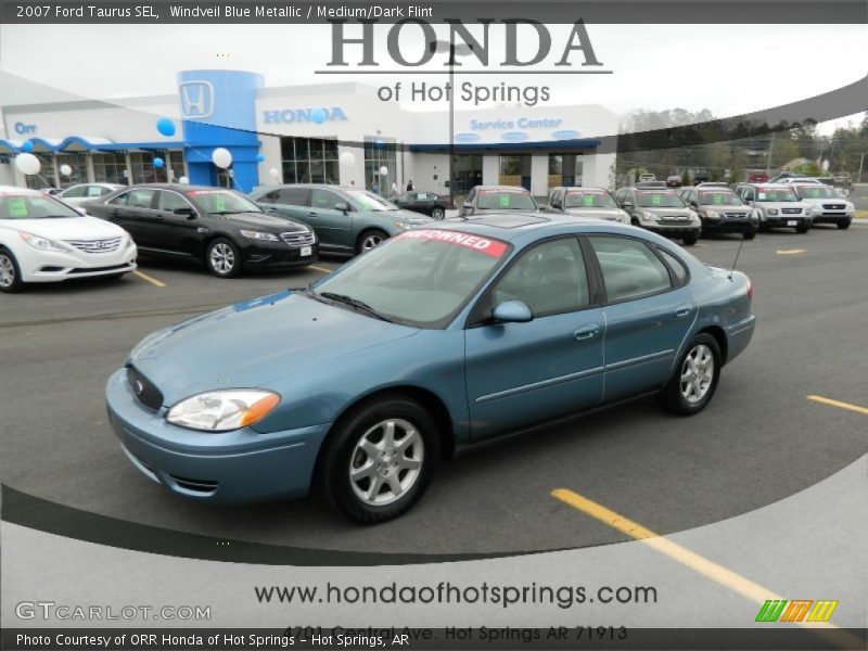 Windveil Blue Metallic / Medium/Dark Flint 2007 Ford Taurus SEL