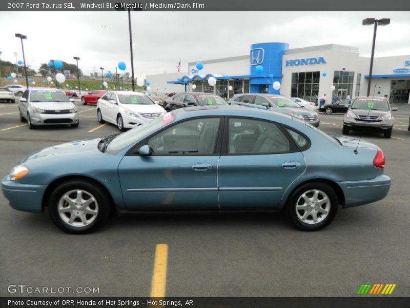 Windveil Blue Metallic / Medium/Dark Flint 2007 Ford Taurus SEL