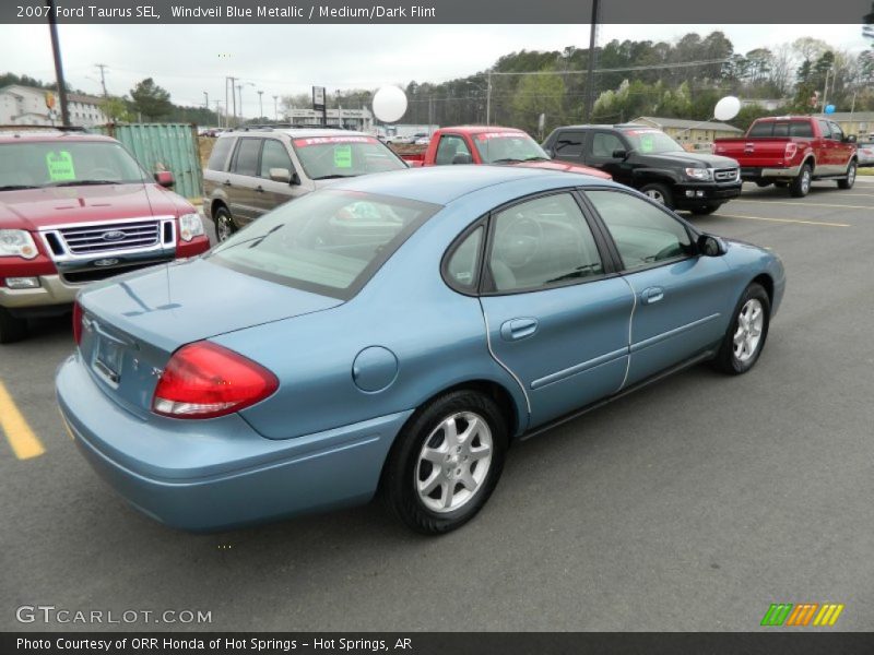 Windveil Blue Metallic / Medium/Dark Flint 2007 Ford Taurus SEL