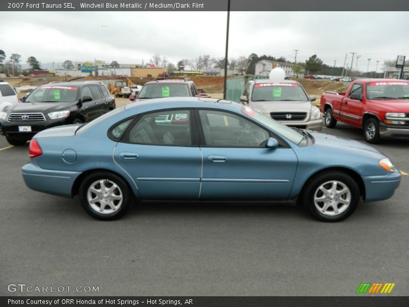 Windveil Blue Metallic / Medium/Dark Flint 2007 Ford Taurus SEL