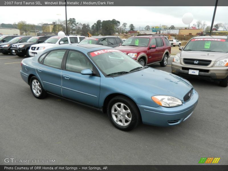 Windveil Blue Metallic / Medium/Dark Flint 2007 Ford Taurus SEL