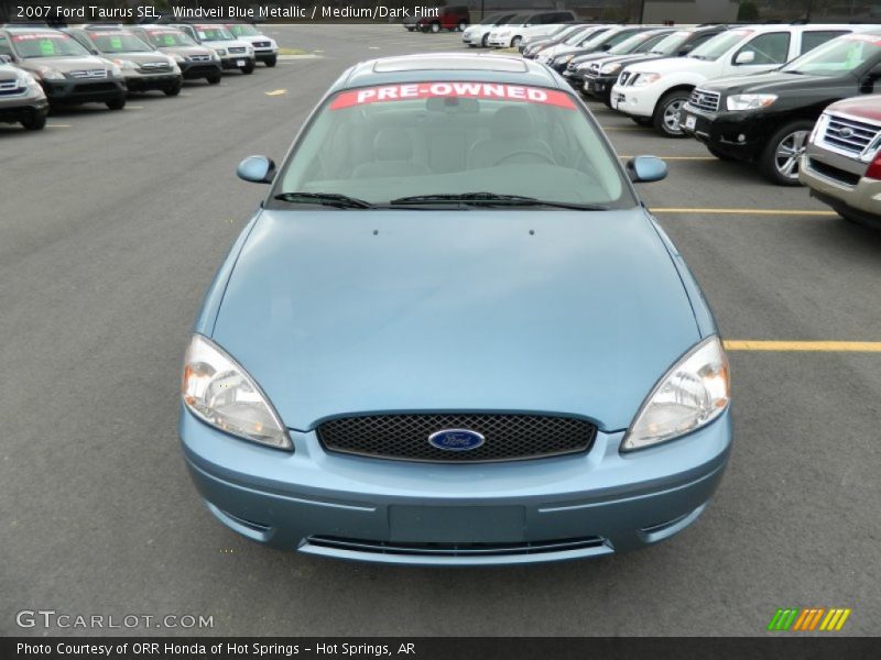 Windveil Blue Metallic / Medium/Dark Flint 2007 Ford Taurus SEL