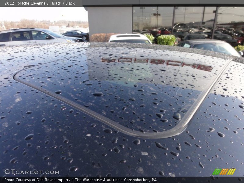 Black / Black 2012 Porsche Cayenne S