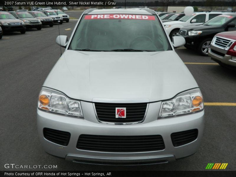 Silver Nickel Metallic / Gray 2007 Saturn VUE Green Line Hybrid