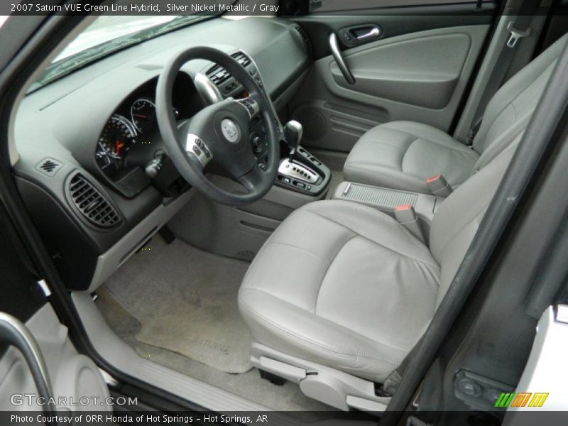Silver Nickel Metallic / Gray 2007 Saturn VUE Green Line Hybrid