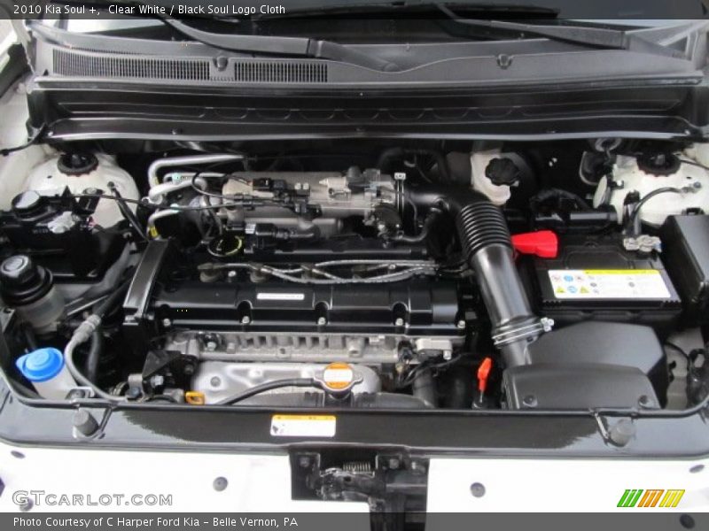 Clear White / Black Soul Logo Cloth 2010 Kia Soul +