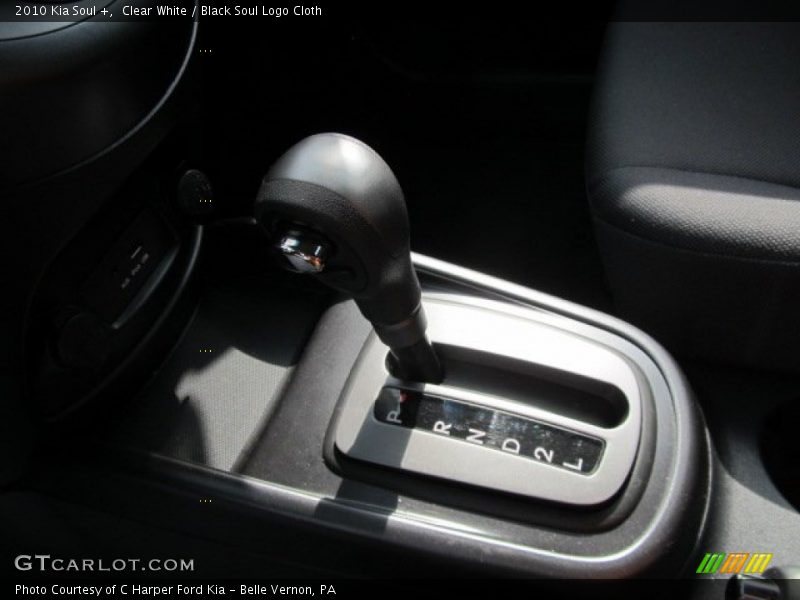 Clear White / Black Soul Logo Cloth 2010 Kia Soul +