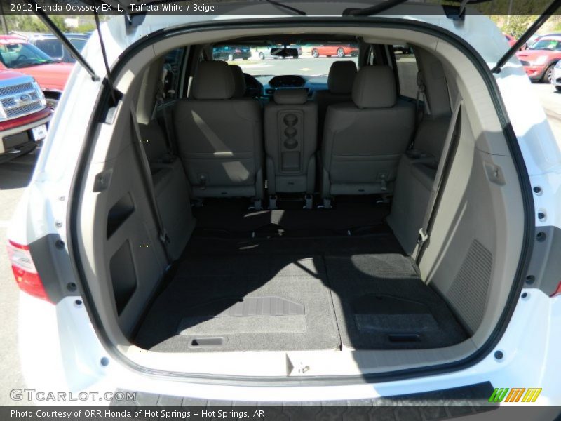 Taffeta White / Beige 2012 Honda Odyssey EX-L