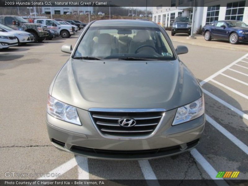 Natural Khaki Green / Camel 2009 Hyundai Sonata GLS