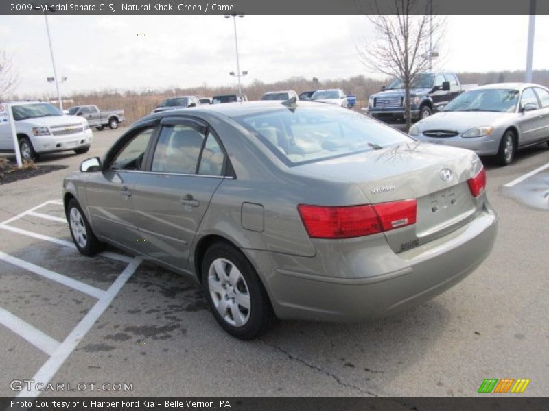 Natural Khaki Green / Camel 2009 Hyundai Sonata GLS