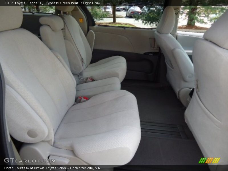 Cypress Green Pearl / Light Gray 2012 Toyota Sienna LE