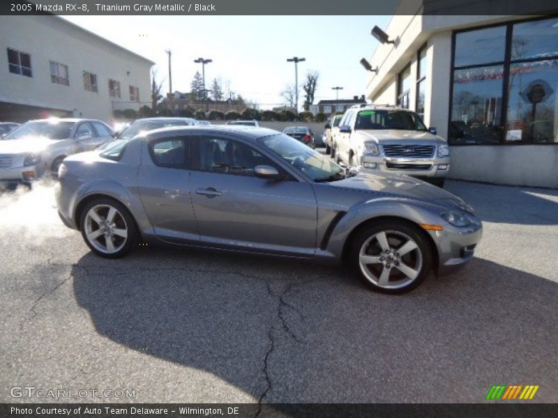 Titanium Gray Metallic / Black 2005 Mazda RX-8