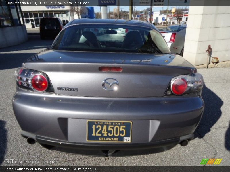 Titanium Gray Metallic / Black 2005 Mazda RX-8