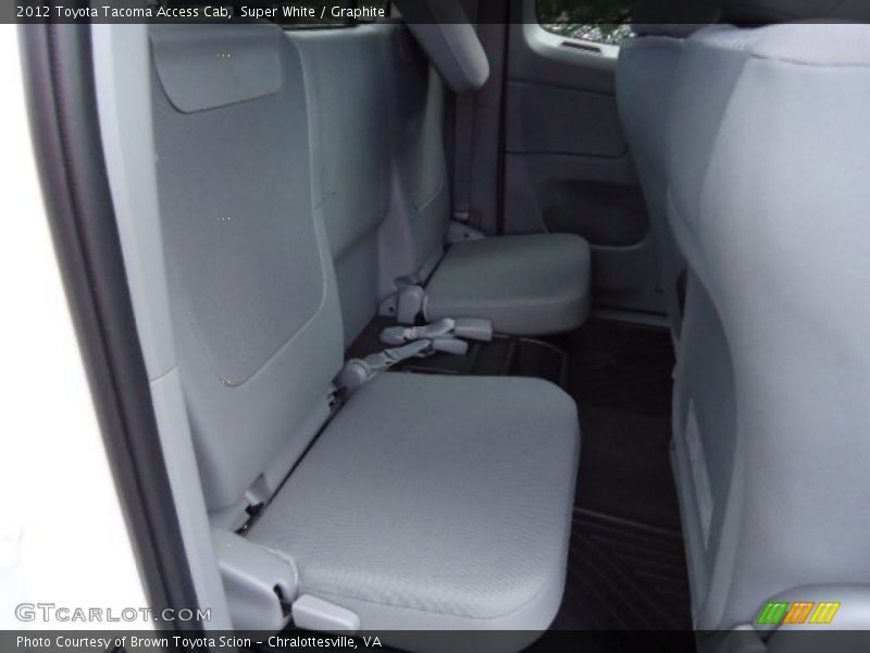 Super White / Graphite 2012 Toyota Tacoma Access Cab