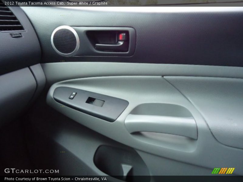 Super White / Graphite 2012 Toyota Tacoma Access Cab