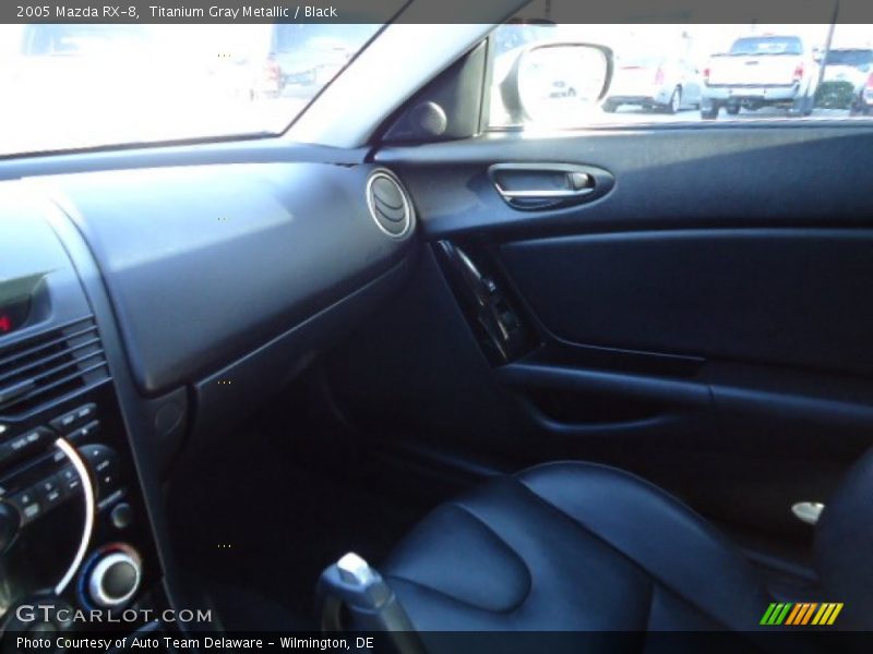 Titanium Gray Metallic / Black 2005 Mazda RX-8