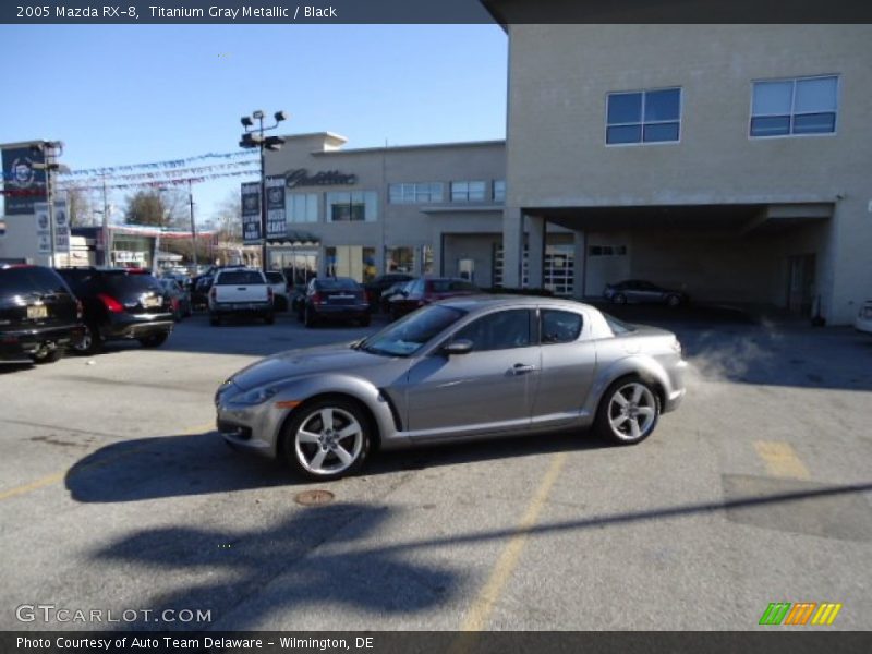 Titanium Gray Metallic / Black 2005 Mazda RX-8