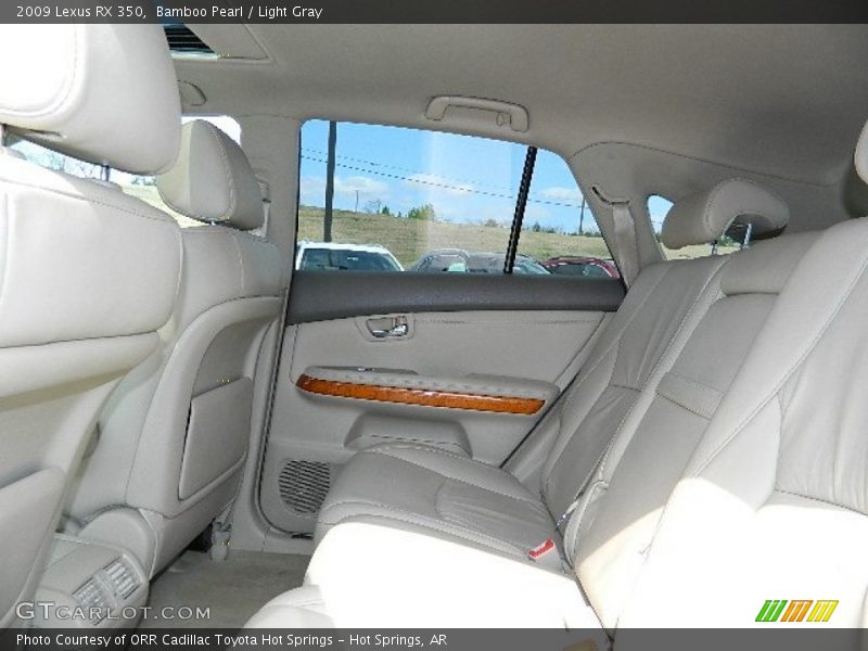 Bamboo Pearl / Light Gray 2009 Lexus RX 350