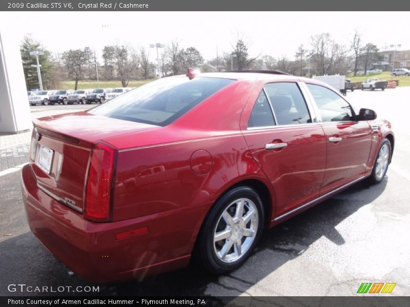 Crystal Red / Cashmere 2009 Cadillac STS V6