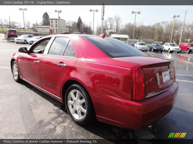 Crystal Red / Cashmere 2009 Cadillac STS V6