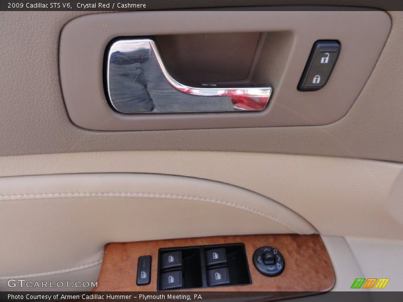 Crystal Red / Cashmere 2009 Cadillac STS V6