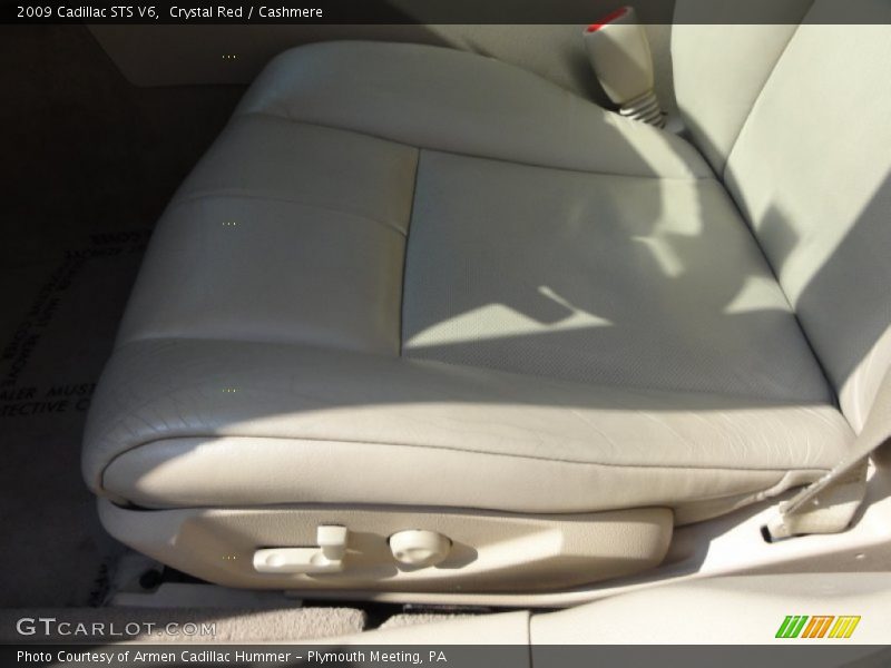 Crystal Red / Cashmere 2009 Cadillac STS V6