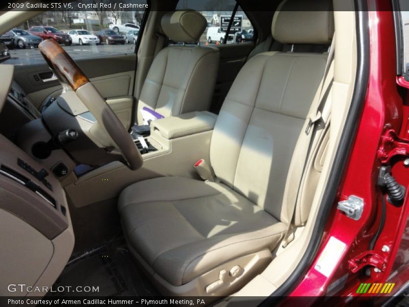 Crystal Red / Cashmere 2009 Cadillac STS V6