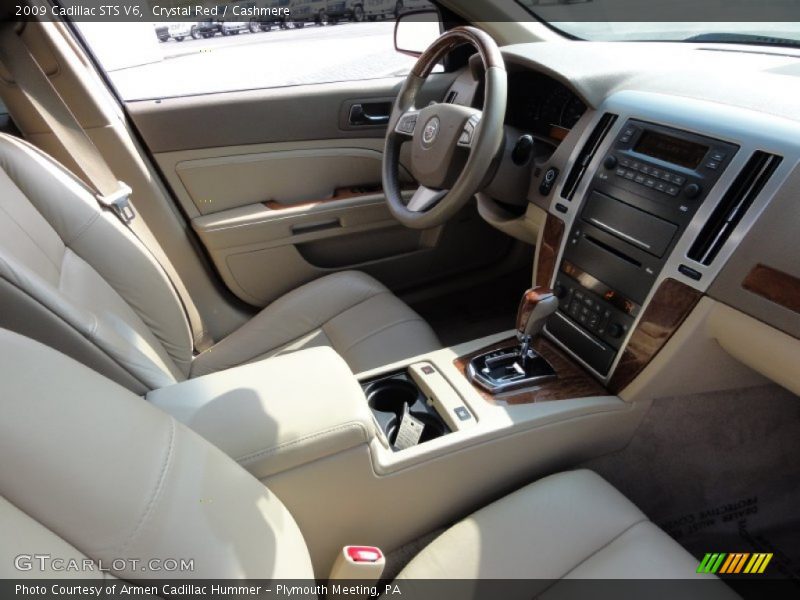 Crystal Red / Cashmere 2009 Cadillac STS V6